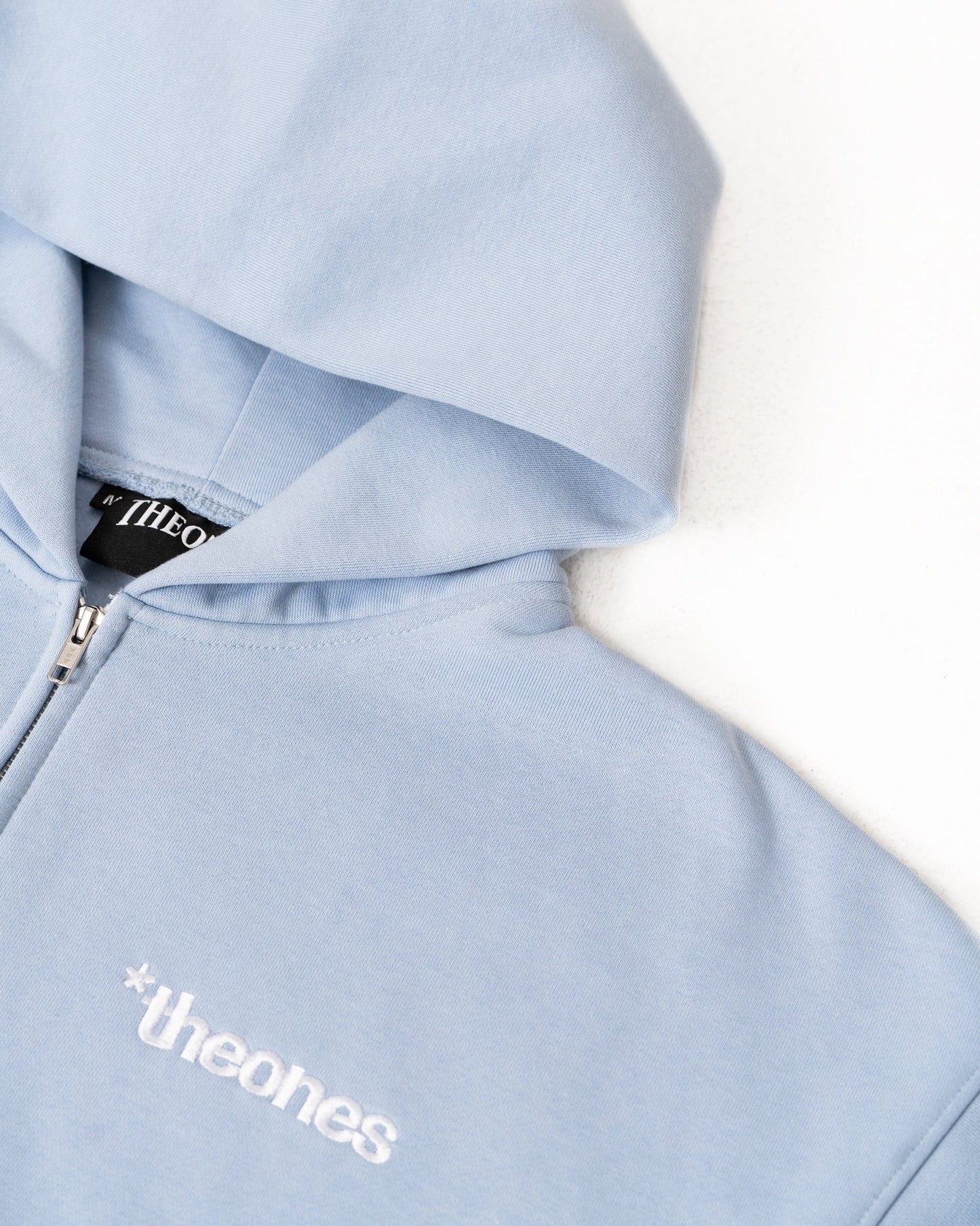 "EVERYDAY ZIPPER" LIGHT BLUE - theonesclo